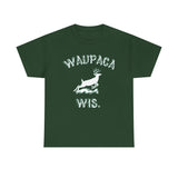 Waupaca WIS Waupaca Wisconsin Parody High Quality Tee - Binge Prints