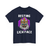 Resting Lich Face High Quality Tee