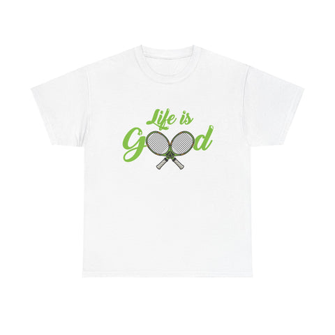 Life Is Good Tennis High Quality Tee