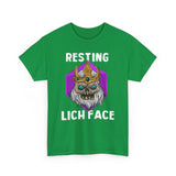 Resting Lich Face High Quality Tee