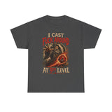 I Cast Fuck Around at 9th Level Funny DND High Quality Tee