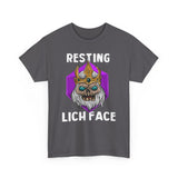 Resting Lich Face High Quality Tee