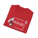 Caerbannog Come for The Scenery Stay Cause You're Dead High Quality Tee