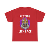 Resting Lich Face High Quality Tee