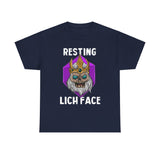 Resting Lich Face High Quality Tee