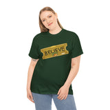 Believe Express Ticket for Santa NO YEAR High Quality Tee