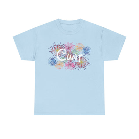 Cunt Art Fireworks Parody High Quality Tee