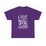 I Put The Sexy in Dyslexia High Quality Tee
