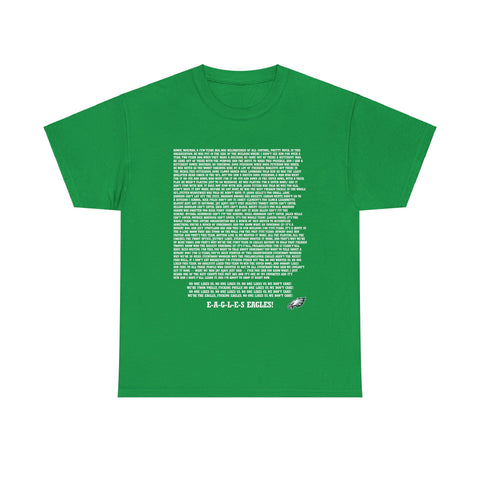 Jason Kelce Speech Eagles High Quality Tee - Binge Prints
