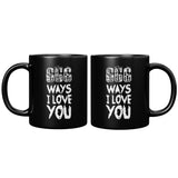 666 ways I love you Mug