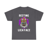 Resting Lich Face High Quality Tee