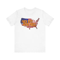 Fuck Off We're Full America Immigration Pro Trump Offensive Vulgar High Quality Tee