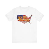 Fuck Off We're Full America Immigration Pro Trump Offensive Vulgar High Quality Tee