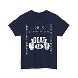 28-3 Greatest Comeback GOAT High Quality Tee