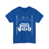 28-3 Greatest Comeback GOAT High Quality Tee