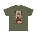 Party Saw That Roll Regret Nothing RPG High Quality Tee