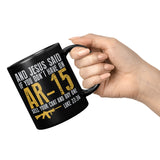 NEW And Jesus Said If You Don't Have On AR-15 Sell Your Coat And Buy One Luke 22:36 Mug