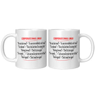 NEW Clean Corporate Lingo Mug
