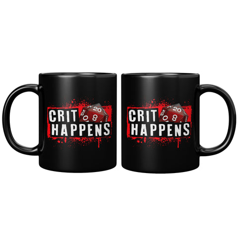 NEW Crit Happens Mug