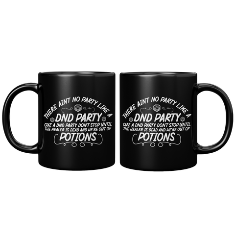 NEW_No_Party_Like_DND_Mug_11oz_Black_FrontBack_Mockup.png