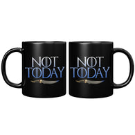 NEW Not Today Arya Mug
