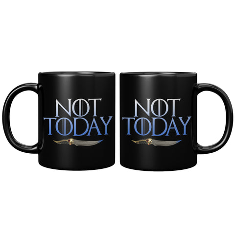 NEW Not Today Arya Mug