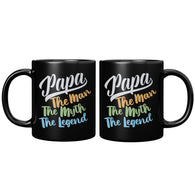 NEW Papa The Man The Myth Mug