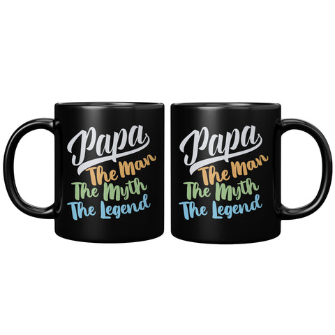 NEW Papa The Man The Myth Mug