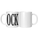 NEW Teelaunch one sided Cock Mug