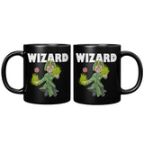 NEW Wizard Cat Black Mug