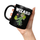 NEW Wizard Cat Black Mug