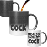 NEW World's smallest cock color changing mug