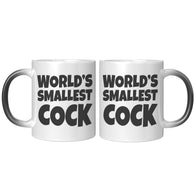NEW World's smallest cock color changing mug
