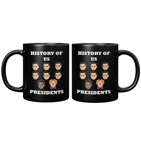 New History Of US Presidents Mug