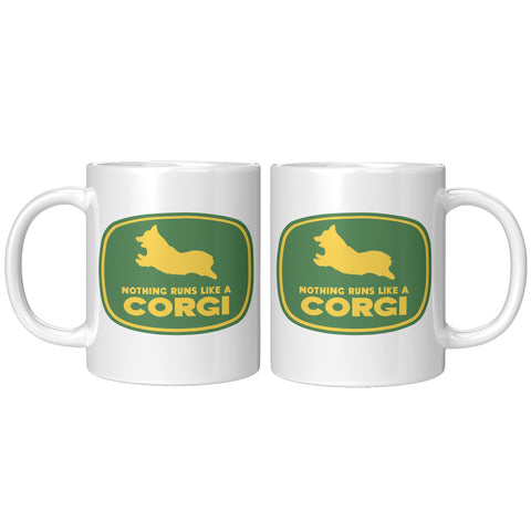 Nothing Runs Like A Corgi Dog Mug