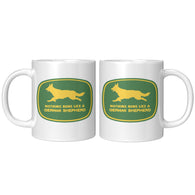 Nothing Runs Like A German Shepherd Dog Mug