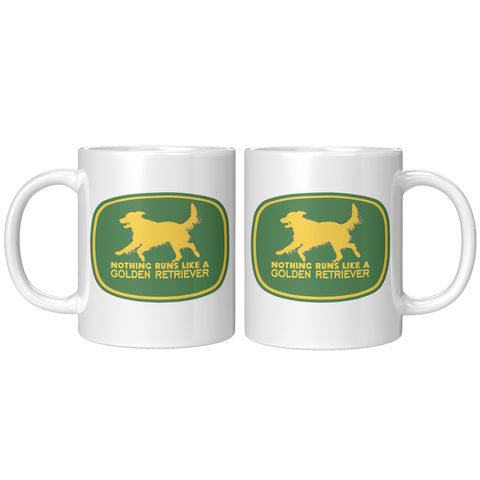 Nothing Runs Like An Golden Retriever Dog Mug