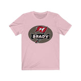 Tampa Bay Brady 12 Goat Fan High Quality Canvas T-Shirt - Binge Prints