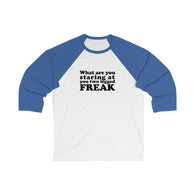 What are You Looking at You Two Legged Freak Shirt - Funny Tee Long Sleeve Leg Amputee Humor Meme T-Shirt