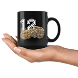 12 Goat New England Brady TB12 Mug - They Hate Us Because We Have 5 Rings Glove Coffee Cup - Luxurious Inspirations