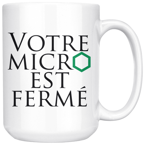 Votre Micro Est Fermé - Binge Prints
