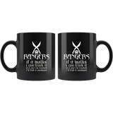 Rangers if it walks i can track it if it can't be tracked i'll find it anyways rpg DND d20 d2 critical hit miss dice coffee cup mug - Luxurious Inspirations