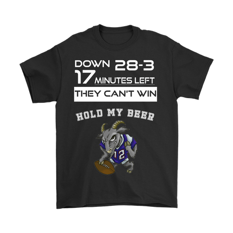 28-3 Greatest Comeback GOAT Shirt - 12 Greatest Of All Time Tee Preshrunk - Luxurious Inspirations