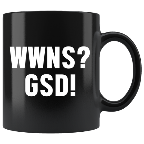 WWNS GSD Mug - Binge Prints