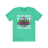 Dungeon Master It's Not My Job to Kill You High Quality Canvas T-Shirt - Luxurious Inspirations