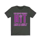 You Better Believe I Hit Like A Girl D20 Dice DND High Quality Shirt - MADE IN THE USA - Luxurious Inspirations