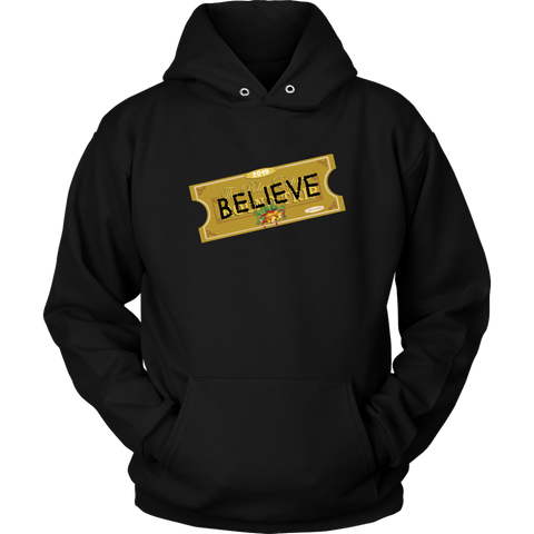 Believe Express Ticket For Santa 2019 Hoodie Shirt - Polar Edition - Luxurious Inspirations
