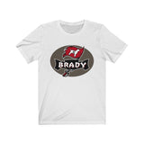 Tampa Bay Brady 12 Goat Fan High Quality Canvas T-Shirt - Binge Prints