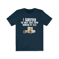I Survived The Great Toilet Paper Shortage Of 2020 Funny High Quality T-Shirt - Luxurious Inspirations