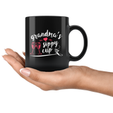 Grandma's sippy cup wine alcohol feel good drink happy hour coffee cup mug - Luxurious Inspirations